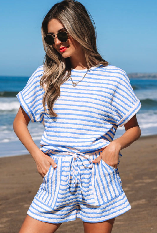 Blue strip set