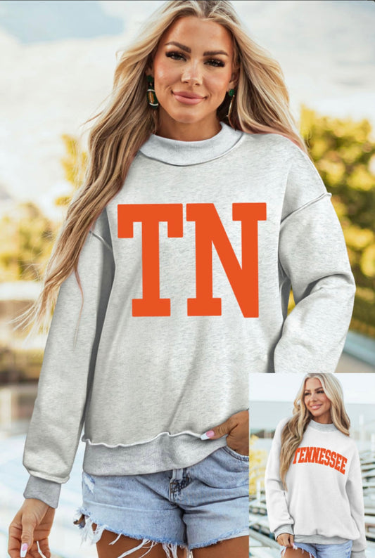Reversible Tennessee mock neck